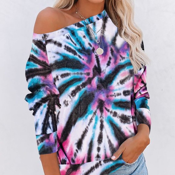Long Sleeve Tie dye - Picture 1 of 2
